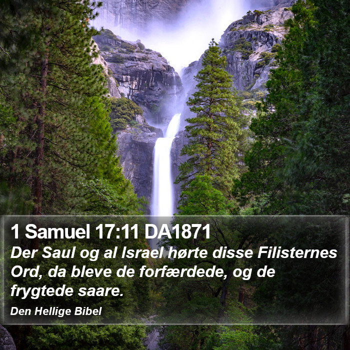 1 Samuel 17:11 DA1871 Bible Study