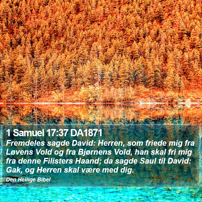 1 Samuel 17:37 DA1871 Bible Study