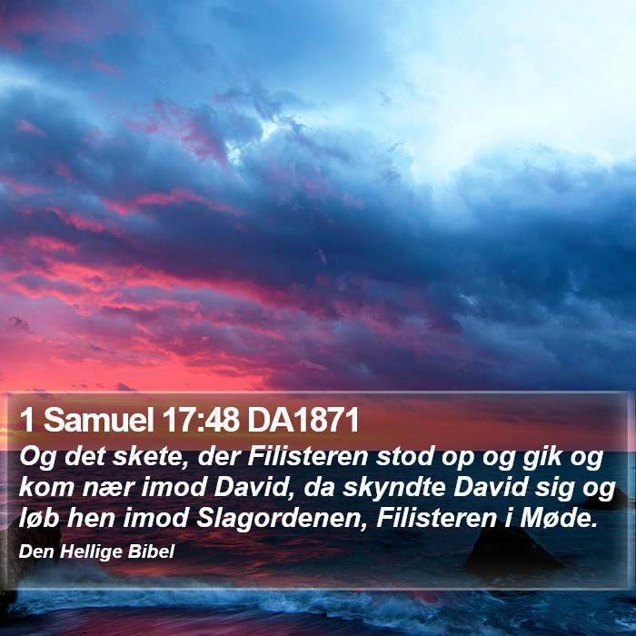 1 Samuel 17:48 DA1871 Bible Study