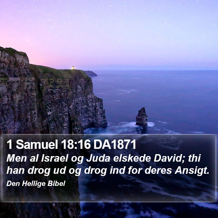 1 Samuel 18:16 DA1871 Bible Study