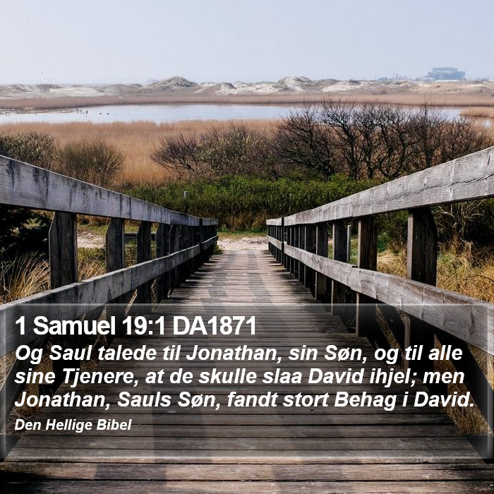 1 Samuel 19:1 DA1871 Bible Study
