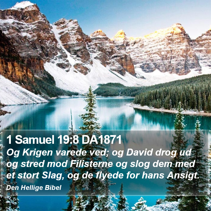 1 Samuel 19:8 DA1871 Bible Study