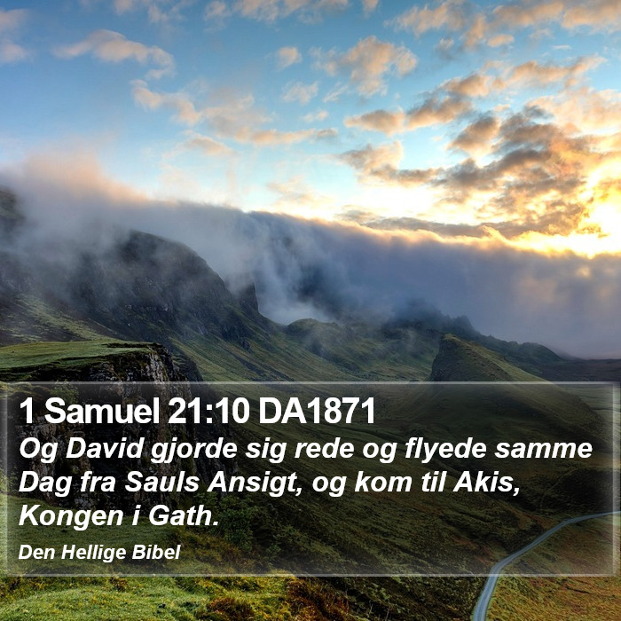 1 Samuel 21:10 DA1871 Bible Study