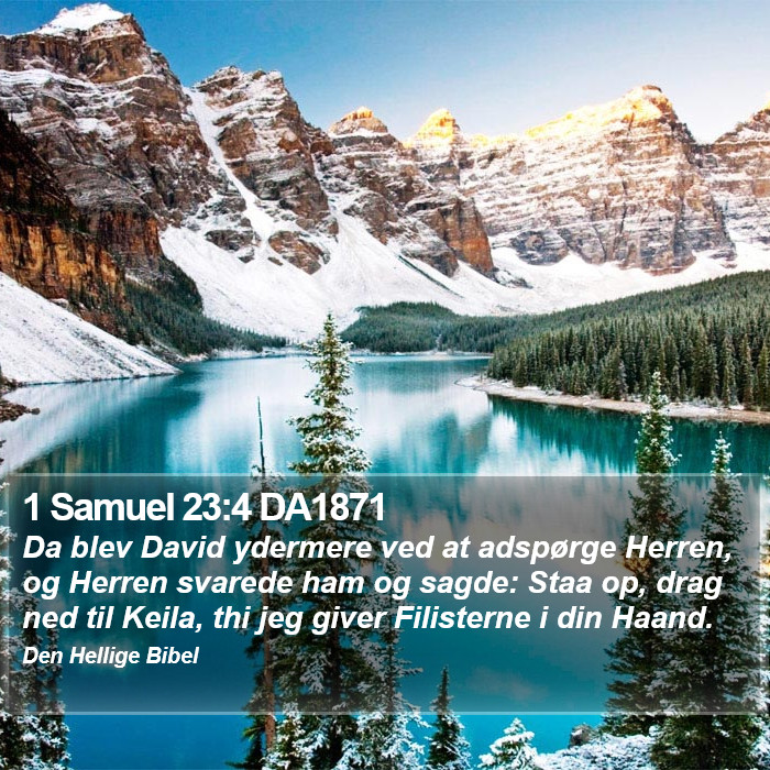 1 Samuel 23:4 DA1871 Bible Study