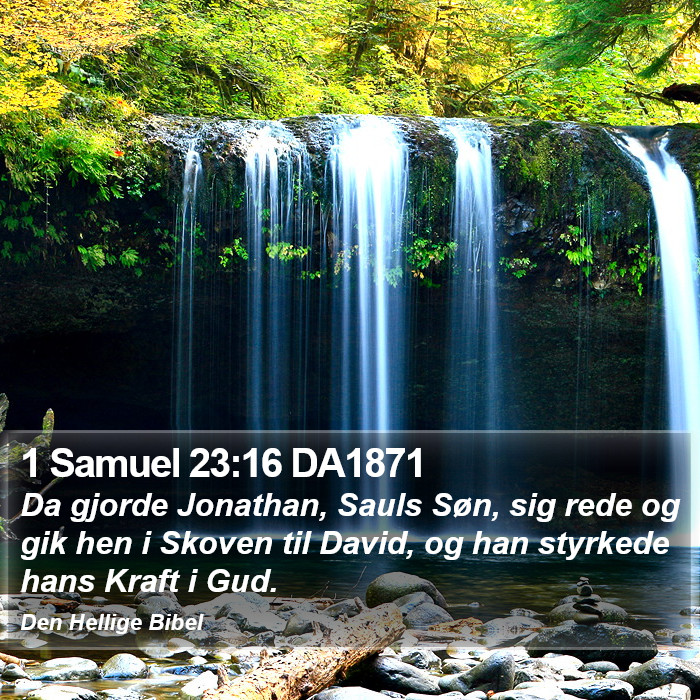 1 Samuel 23:16 DA1871 Bible Study