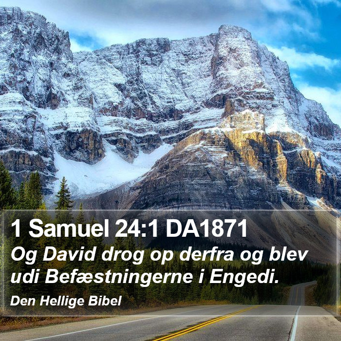 1 Samuel 24:1 DA1871 Bible Study