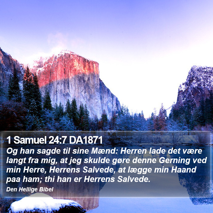 1 Samuel 24:7 DA1871 Bible Study