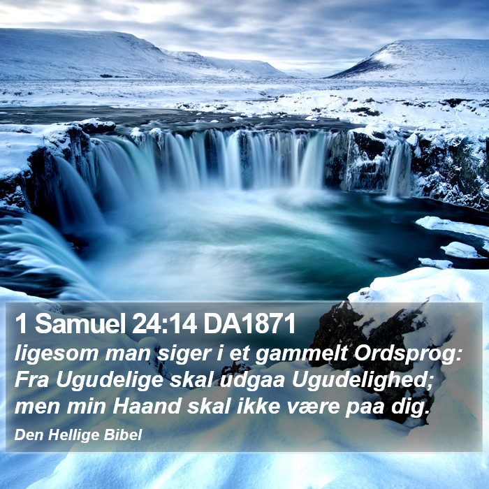 1 Samuel 24:14 DA1871 Bible Study