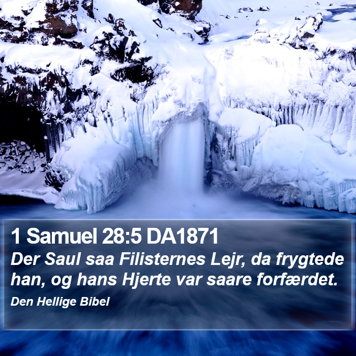 1 Samuel 28:5 DA1871 Bible Study