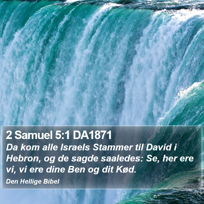 2 Samuel 5:1 DA1871 Bible Study