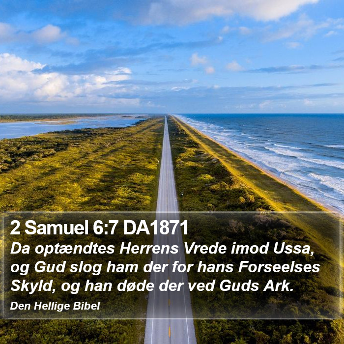 2 Samuel 6:7 DA1871 Bible Study