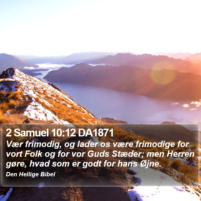 2 Samuel 10:12 DA1871 Bible Study