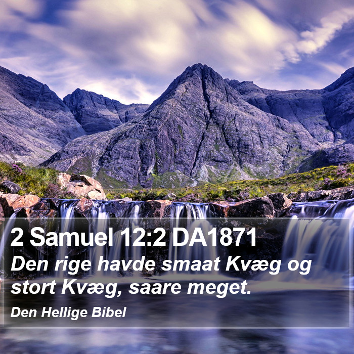 2 Samuel 12:2 DA1871 Bible Study