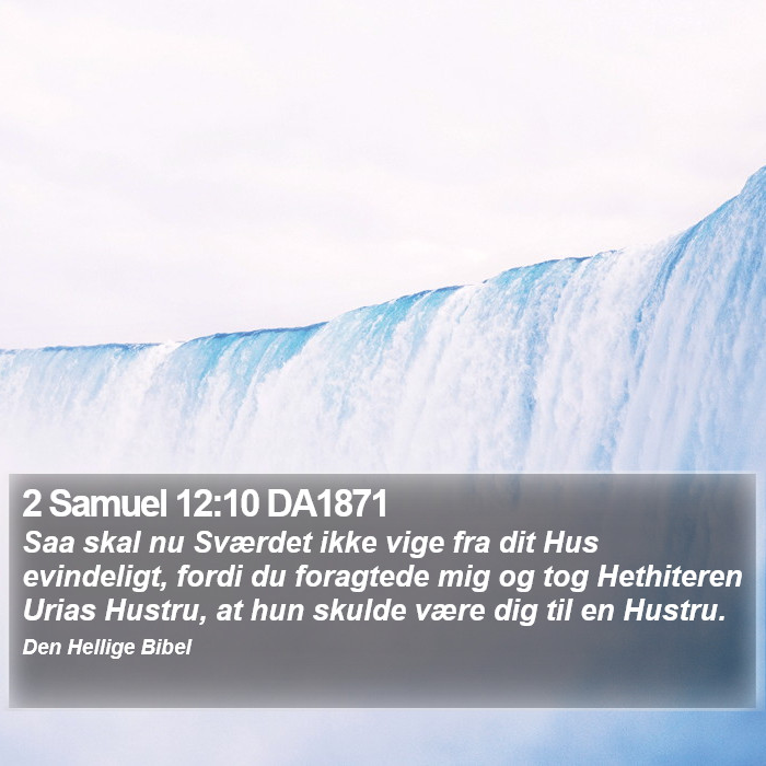 2 Samuel 12:10 DA1871 Bible Study