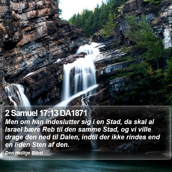 2 Samuel 17:13 DA1871 Bible Study