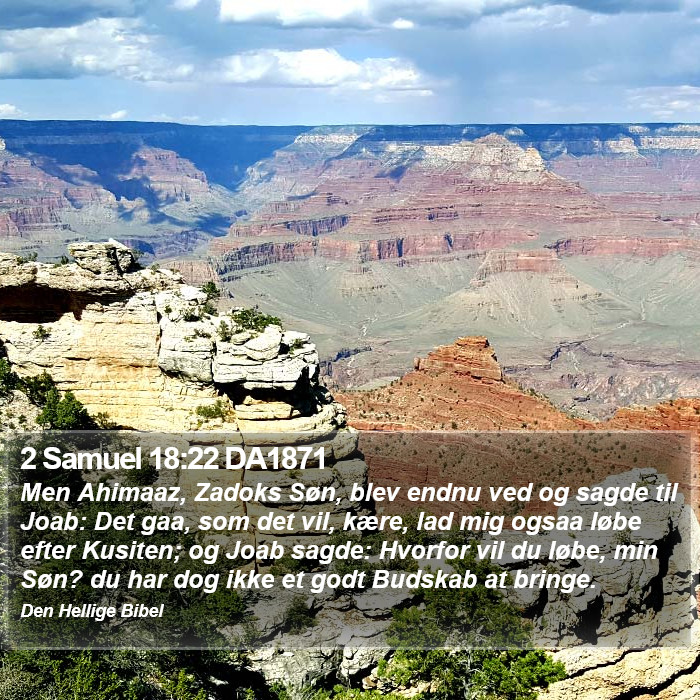 2 Samuel 18:22 DA1871 Bible Study