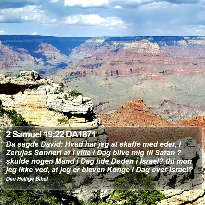 2 Samuel 19:22 DA1871 Bible Study