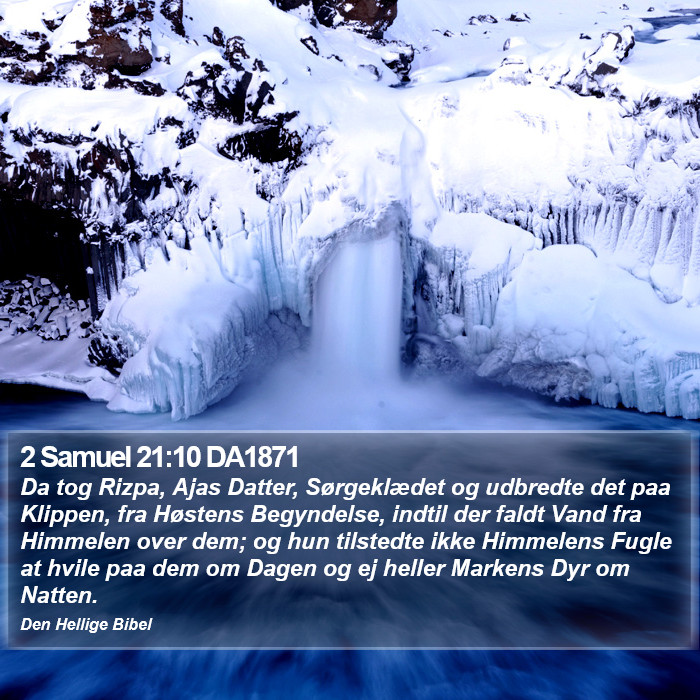 2 Samuel 21:10 DA1871 Bible Study
