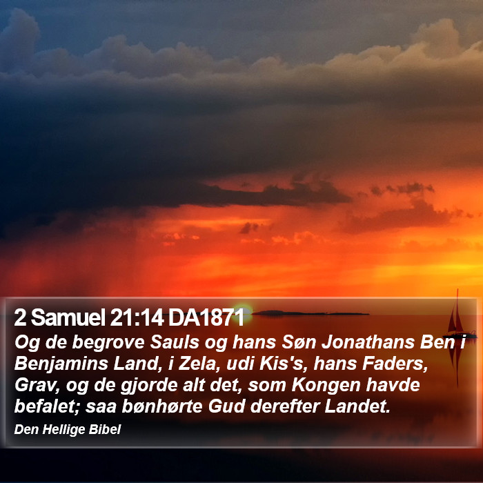 2 Samuel 21:14 DA1871 Bible Study