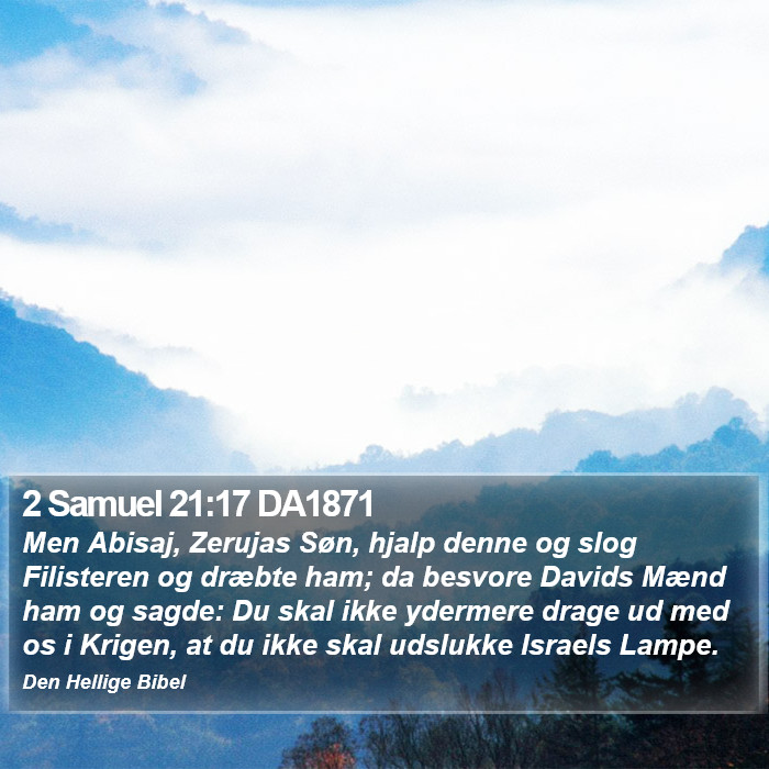 2 Samuel 21:17 DA1871 Bible Study