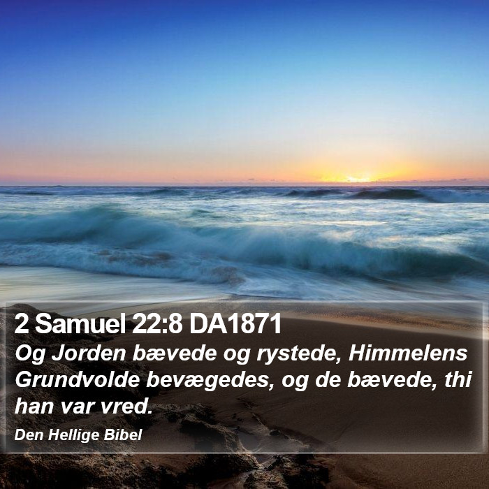 2 Samuel 22:8 DA1871 Bible Study