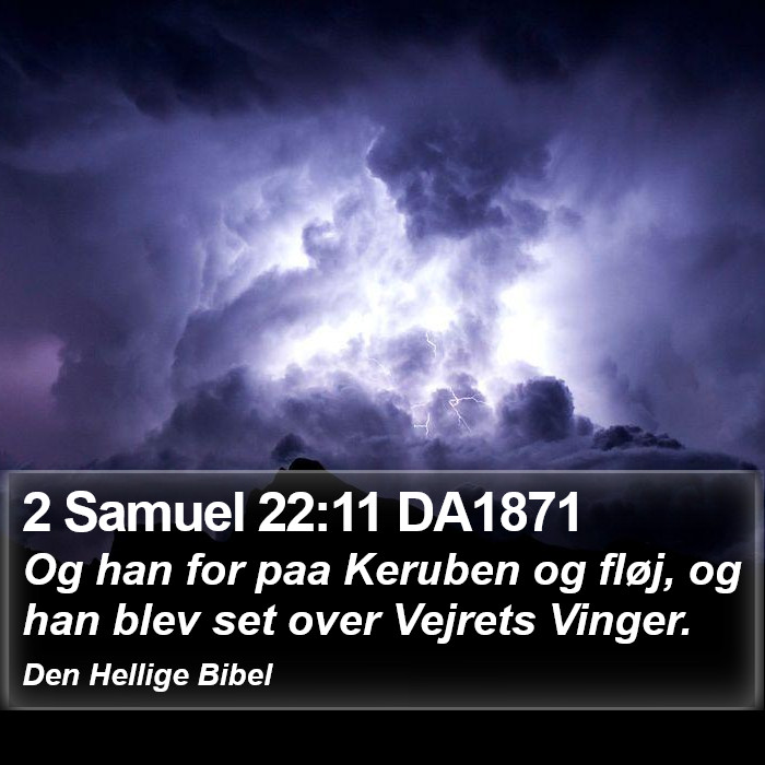 2 Samuel 22:11 DA1871 Bible Study