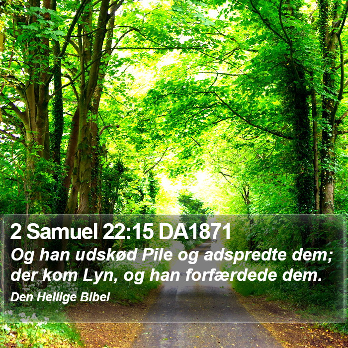 2 Samuel 22:15 DA1871 Bible Study