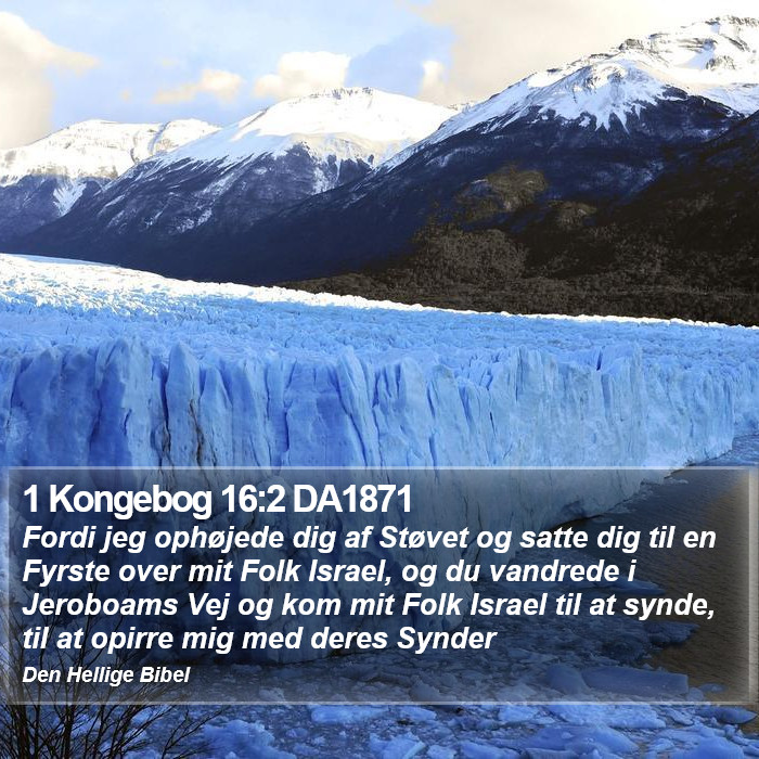 1 Kongebog 16:2 DA1871 Bible Study