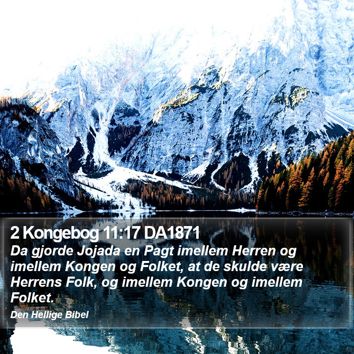 2 Kongebog 11:17 DA1871 Bible Study