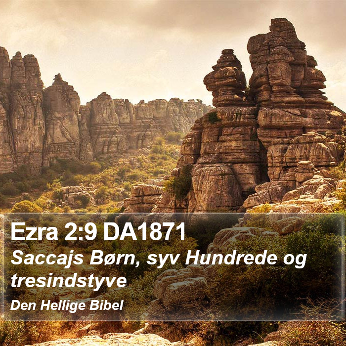 Ezra 2:9 DA1871 Bible Study