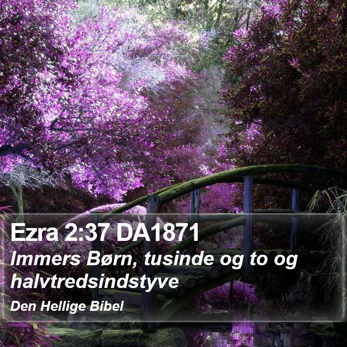 Ezra 2:37 DA1871 Bible Study