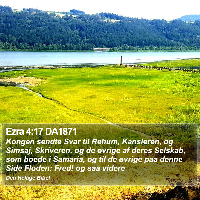 Ezra 4:17 DA1871 Bible Study
