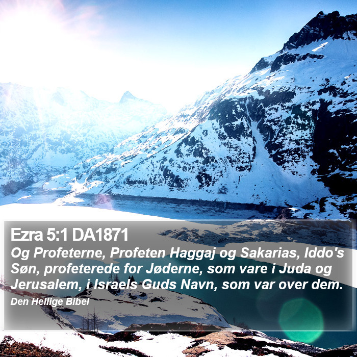 Ezra 5:1 DA1871 Bible Study