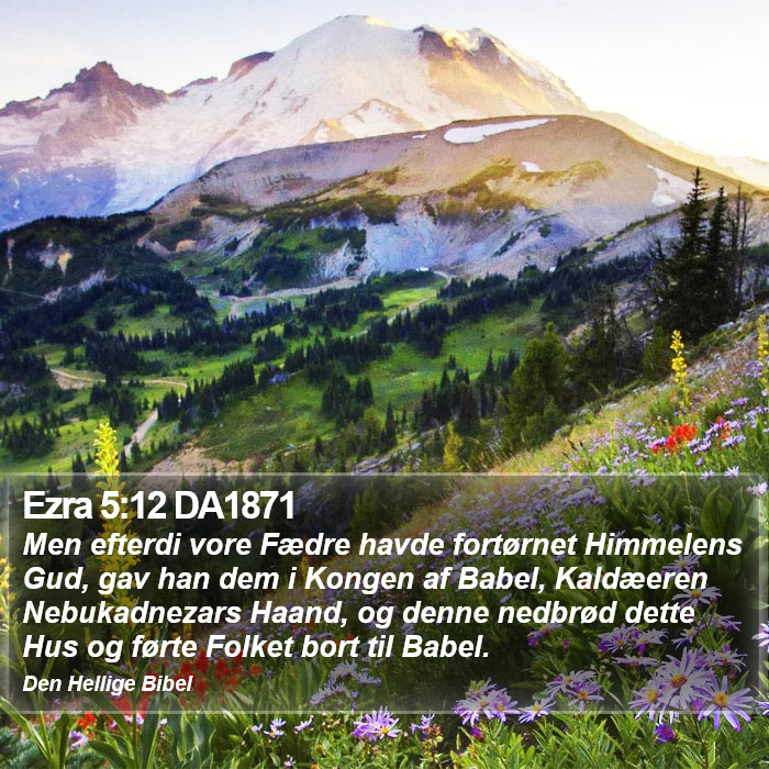 Ezra 5:12 DA1871 Bible Study