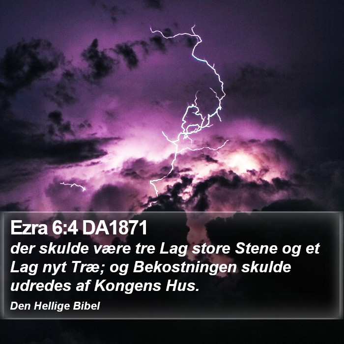 Ezra 6:4 DA1871 Bible Study