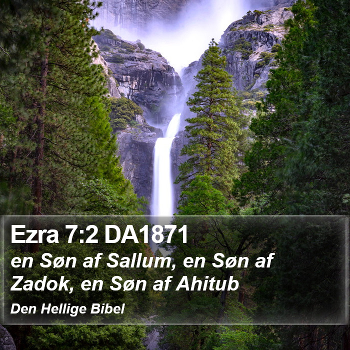 Ezra 7:2 DA1871 Bible Study