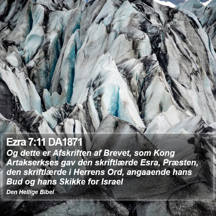 Ezra 7:11 DA1871 Bible Study