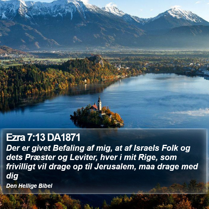 Ezra 7:13 DA1871 Bible Study