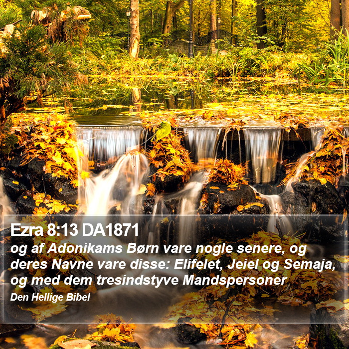 Ezra 8:13 DA1871 Bible Study