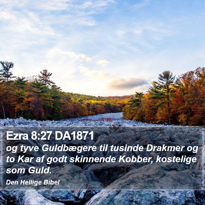 Ezra 8:27 DA1871 Bible Study