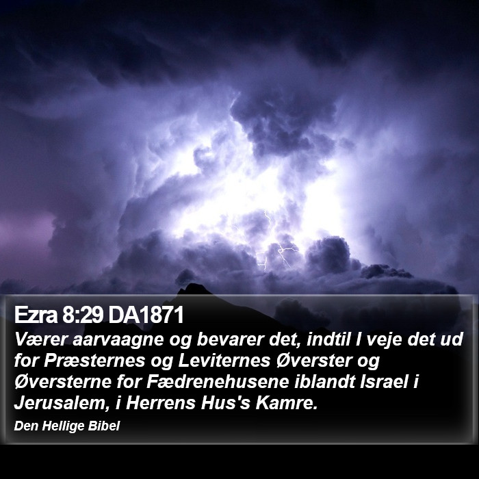 Ezra 8:29 DA1871 Bible Study