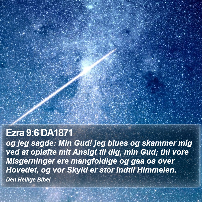 Ezra 9:6 DA1871 Bible Study