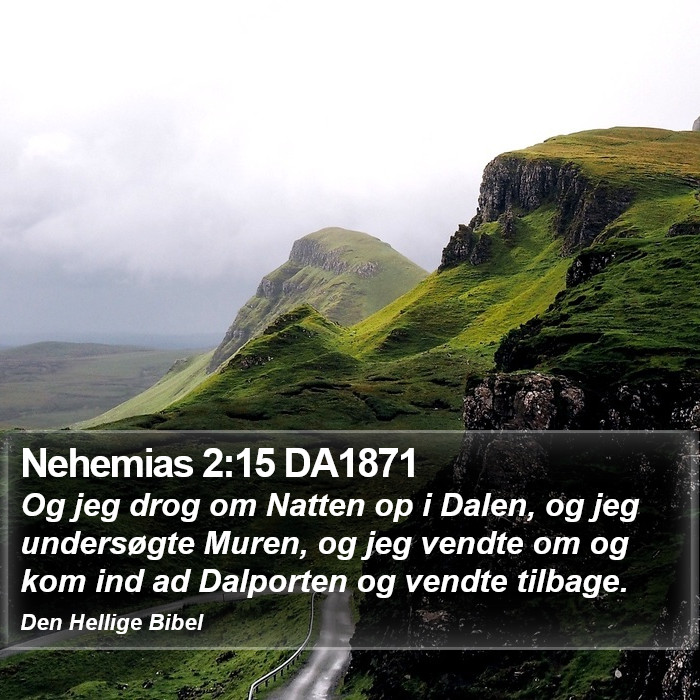 Nehemias 2:15 DA1871 Bible Study
