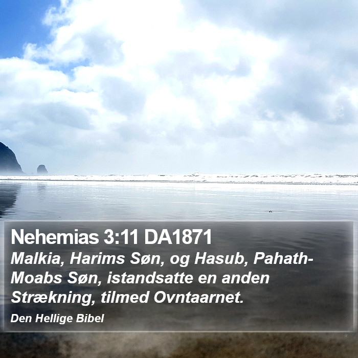 Nehemias 3:11 DA1871 Bible Study