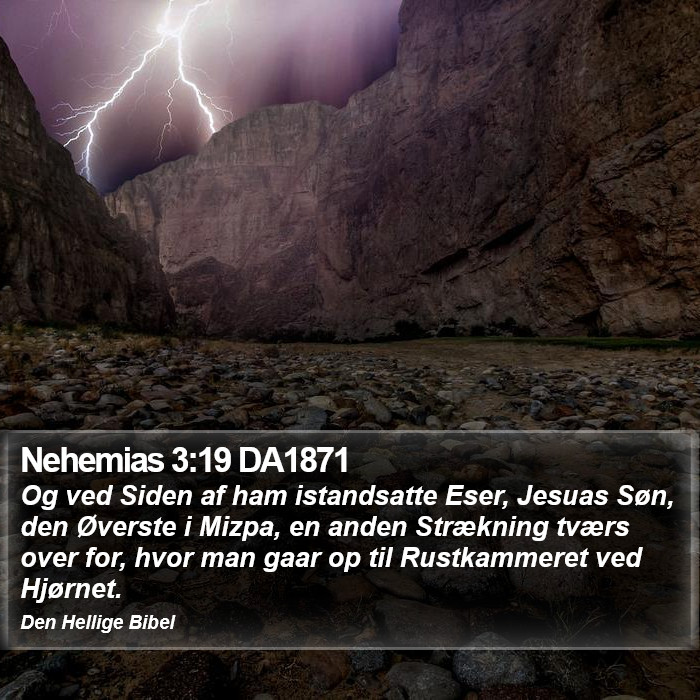 Nehemias 3:19 DA1871 Bible Study