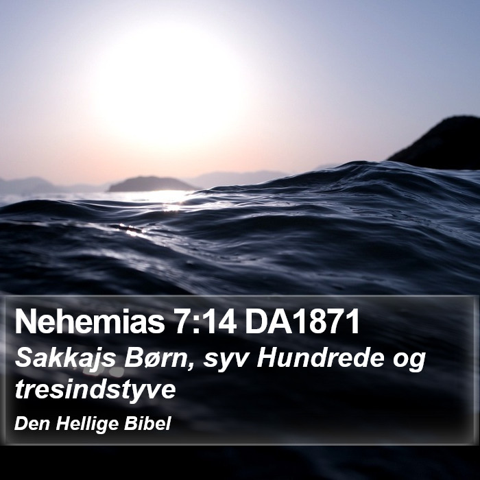Nehemias 7:14 DA1871 Bible Study