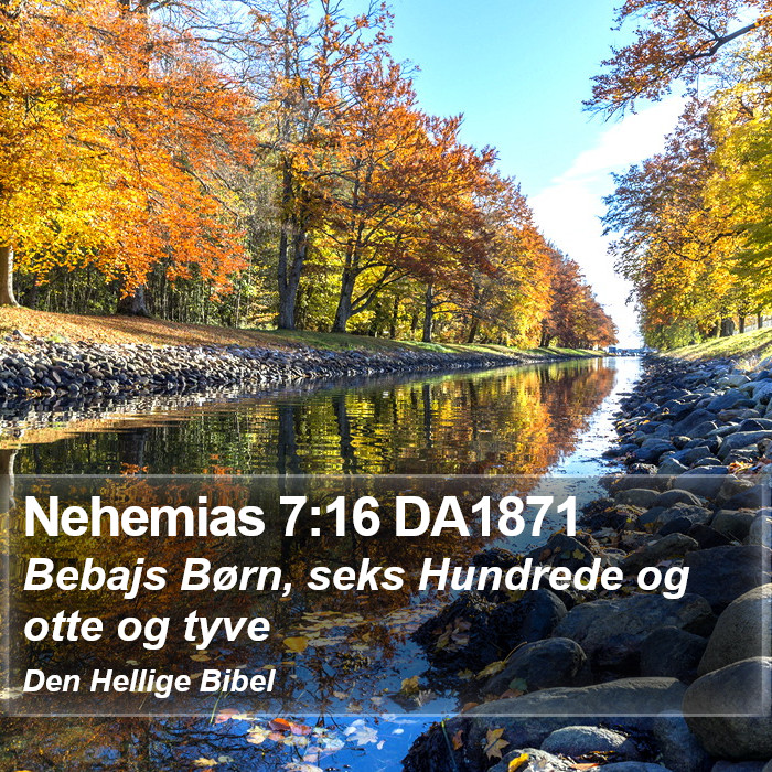 Nehemias 7:16 DA1871 Bible Study