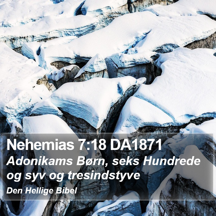 Nehemias 7:18 DA1871 Bible Study