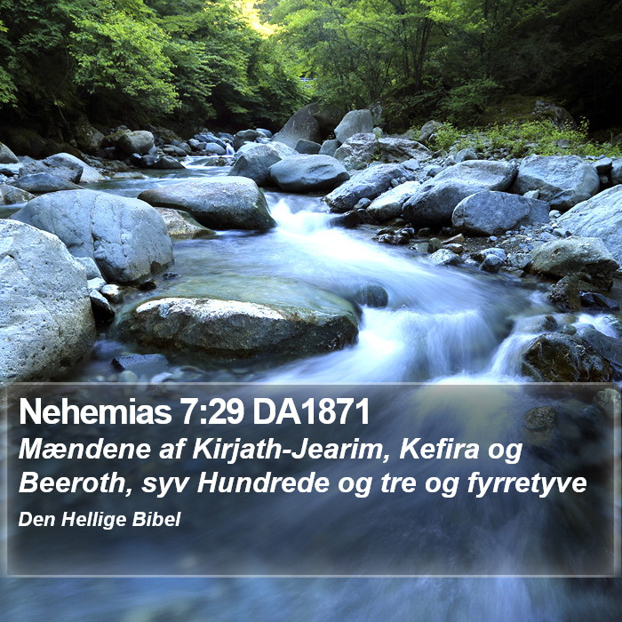 Nehemias 7:29 DA1871 Bible Study
