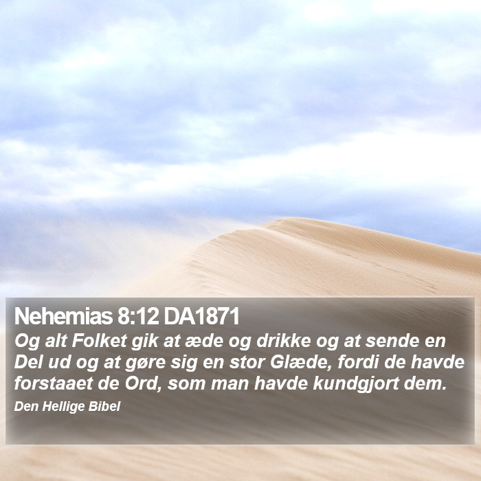 Nehemias 8:12 DA1871 Bible Study